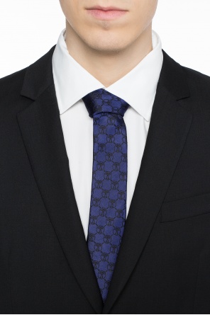 Logo-embroidered tie, zdjęcie 2 Logo-embroidered tie od Moschino